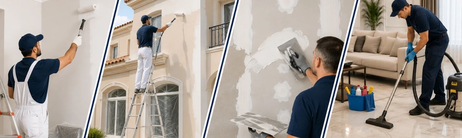 Painting & cleaning services in Dubai — Best Fix